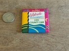 Sacramento County Fair 1991 Pinback Button Badge Pin Vintage California Colorful