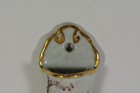 Rare Fine Antique Chinese Famille Rose Porcelain Wall Pocket Vase Coat Hook