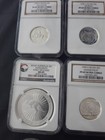 Silver Coin Lot - 1982  1990 1999  2005  2006  2016  2017  u s    Foreign Mints 