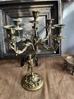 Antique French Rococo 19th Century Ormolu Louis Xv Style Candelabra