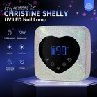 72w Rechargeable Uv Led Nail Lamp Wireless Gel Polish Dryer Auto Sensor Timer Ab