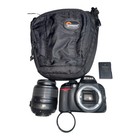      Nikon D3100 14 2mp Dslr Camera W  Af-s Nikkor Dx 18-55mm F 3 5-5 6 Lens   Bag
