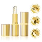 Color Changing Lipstick-transfer Proof  Gold Crystal Ph Activated Clear Lipstick