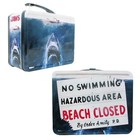 Jaws No Swimming Retro Style Tin Tote Lunch Box Factory Entertainment