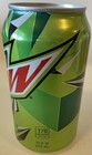 2017 12 Oz  Mtn Dew Soda Can   Light Green   Empty Bottom Opened