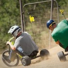 Adult Big Wheel Tricycle Drift Bike Razor 3 Wheel Trike Full Size Frame Yellow