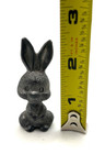Vintage Michael Ricker Pewter Bunny Rabbit Miniature Figurine Signed Limited Ed