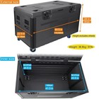 Hard Road Case Utility Hard Case Waterproof Cable Trunk Dj Touring Hardware Case