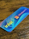 1x Windows 11   Intel Holographic Desktop   Laptop Sticker Label  new 