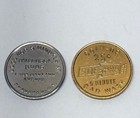Vintage 1960 s Token Lot  2  Sofspra D abrosca Bros Cranston Ri