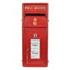 Royal Cr Iii Post Box Mailbox In Red Cast Iron - Wall Mounted Or Standing