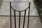 Antique Wrought Iron Rustic Chair Flower Pot Holder-garden Country Barn Decor