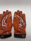 Size Xxl Nike Superbad 4 Chicago Bears Gloves Nfl Receiver Orange Navy New Rare 