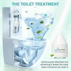 5x Jue Fish Toilet Bowl Cleaner  Crazy Clean Toilet Cleaner 120g 4 23oz  sealed 