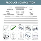 Remote Control Smart Home 2 2-6 2m 87 -244  Motorized Curtain Track Motor Wifi