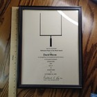 Sports Illustrated Defensive Player Of The Week Award 1981 14x11 Stanford Framed