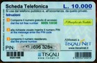 G Tis-90b Used Tiscali Phone Card 1st Jubilee 1300 Pope Boniface Viii L  10 000