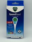 Vicks Speed Read Thermometer Professional Accuracy Fever Insight