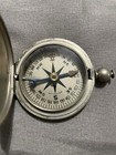Antique Vintage Brass Pocket Compass Brass Nautical Compass Marine Compass Gift