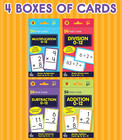 Carson Dellosa 4-pack Math Flash Cards For Kids Ages 4-8  211 Addition And Subtr