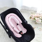 Infant Car Seat Insert Head Body Support Cushion Newborn Preemie Pink