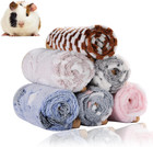 Guinea Pig Fleece Blankets 6 Pieces Waterproof   Washable Small Animal Cage L   