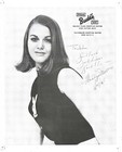 Rare Ashlyn Martin  deceased  Signed Promo Photo Playboy Playmate April 1964