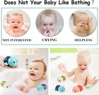 Wind-up Bathtub Toys For Toddlers 1-4  Floating Swim Turtles  Baby Bath Gifts