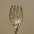 Les Six Fleurs Reed   Barton Estate Sterling Silver Serving Spoon 9 1 2 Inches