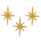 3-pack Nativity Star Applique Patch - Mini Embroidered Badge 1 25   iron On 