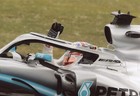 Signed And Framed Lewis Hamilton 2019 Mercedes Collection 