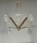 Jamain   Frontisi   French 1930 Art Deco Chandelier       Lamp Muller Era France
