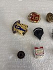 Lapel  Pin Lot Of  10 Pins Mixed Lot All Pre-owned