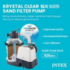 Intex 26641eg Krystal Clear Sand Filter Pump For 4 400 Gal Above Ground Pools