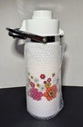 Vintage Eagle Air Pot Thermal Coffee Carafe Pump Lazy Susan Floral 2 5 Liter