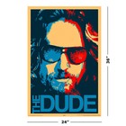 The Big Lebowski - Movie Poster   Print  the Dude Pop-art   size  24  X 36  