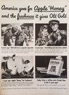 Lot Of 3 Vintage 1943 Old Gold Cigarettes Print Ads Ephemera Art Decor 