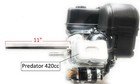 Header Exhaust Pipe For Go Kart Predator 301cc   420cc  Gx Hondas  Mud Motors  