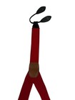 Cas Germany Suspenders Red Leather Button England Nice 