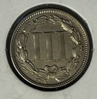 1865 Three Cent Nickel 3cn  Bu