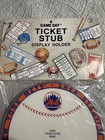 Vintage New York Mets Shea Stadium Game Day Ticket Stub Holder Nip