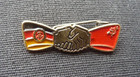 Set 17 Ddr Germany Badge Soviet -german Friendship Flags Coats Of Arms