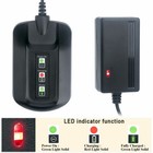 Battery Charger Worx Wa3742 For 18v 20v Lithium Battery Wa3520 wa3525 wa3512