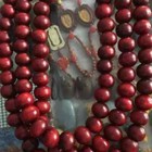 15mm 108 Prayer Mala Beads Shaolin Temple Buddha Monk Red Buddhism Necklaces