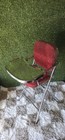 Vintage Peterson Tri-chair High Chair Rare  Mid Century  Tweed Fabric Mcm Chrome