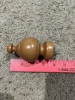Set Of 2 Oak Finials New Pair Vintage  G23