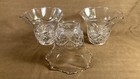 Set 3 Matching Antique Glass Shade Victorian Chandelier Pendant Sconce Light