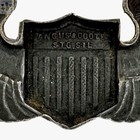 Angus   Coote Wwii Army Air Corps Pilot Wings Badge 3    Theater  Made Sterling