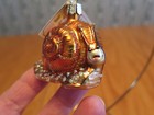 2005 - Snail - Old World Christmas Blown Glass Ornament - New With Tag