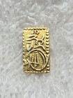 Tenpo Ni Shu Ban Kin Gold Silver Coin Edo Period Japan Antique 1832-1858